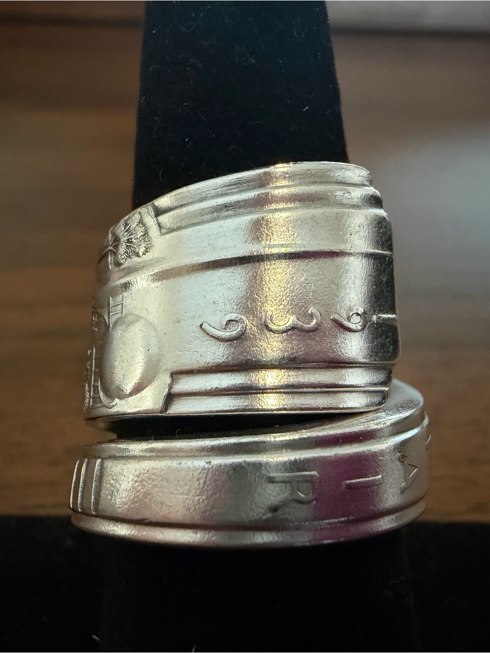 1939 New York Worlds Fair Spoon Ring